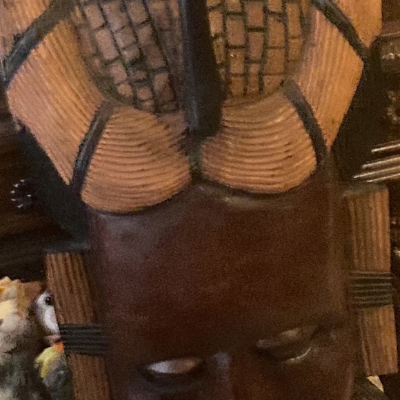 African wood masks